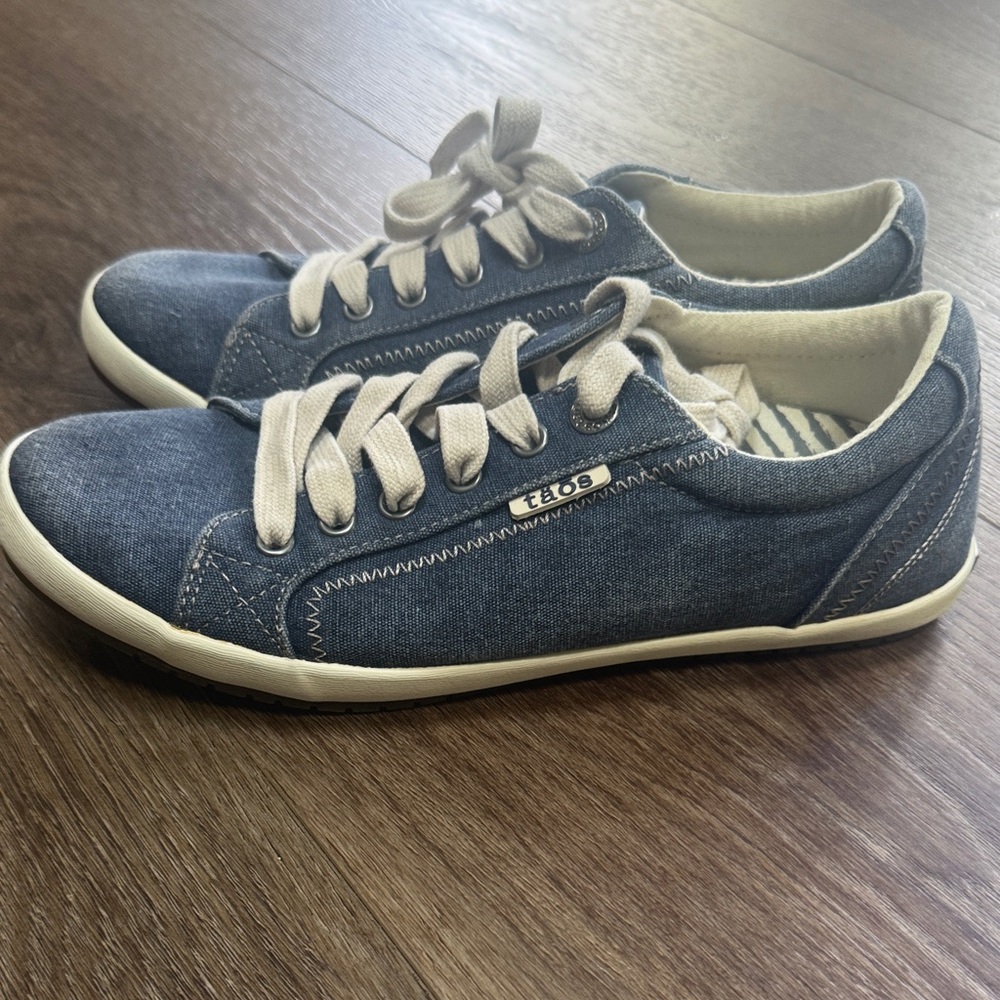 Taos Denim Casual Sneakers size 8 - Picture 7 of 9